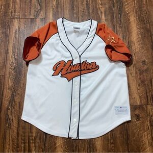 Houston Astros MLB Lady Slugger Button Front Jersey Large